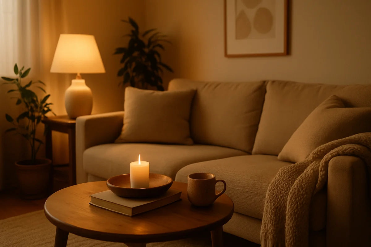 How to Create a Peaceful Living Space for Wellness That Actually Feels Calm - professional photograph