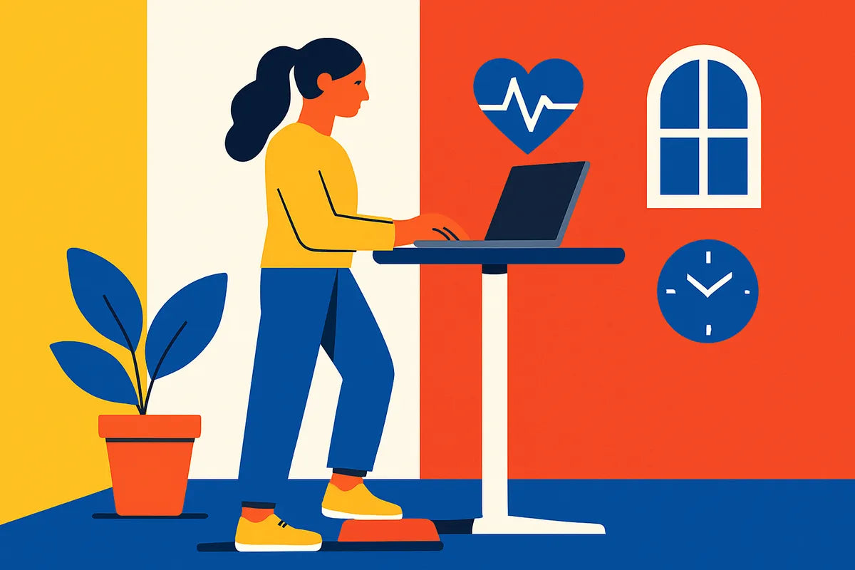 Designing a Health-Focused Workspace: How to Support Wellbeing While You Work - illustration