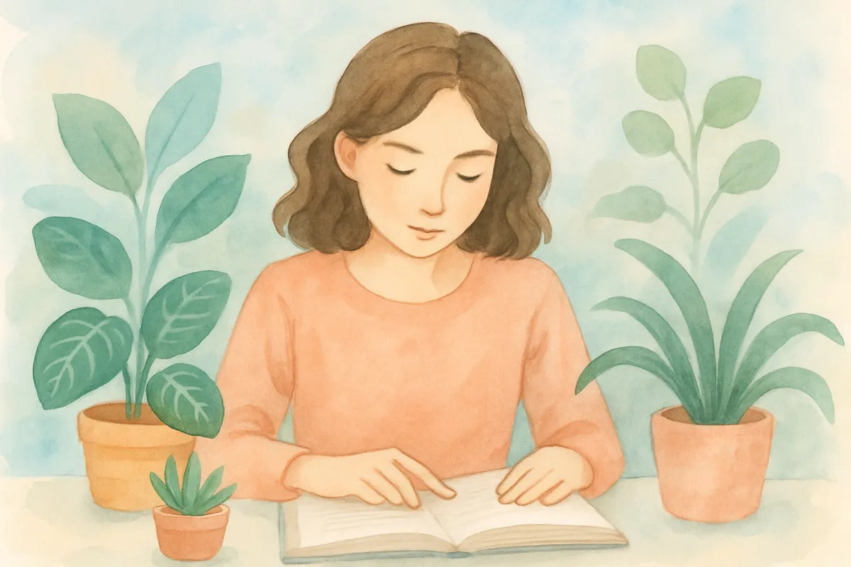 Best Indoor Plants for Mental Focus - illustration