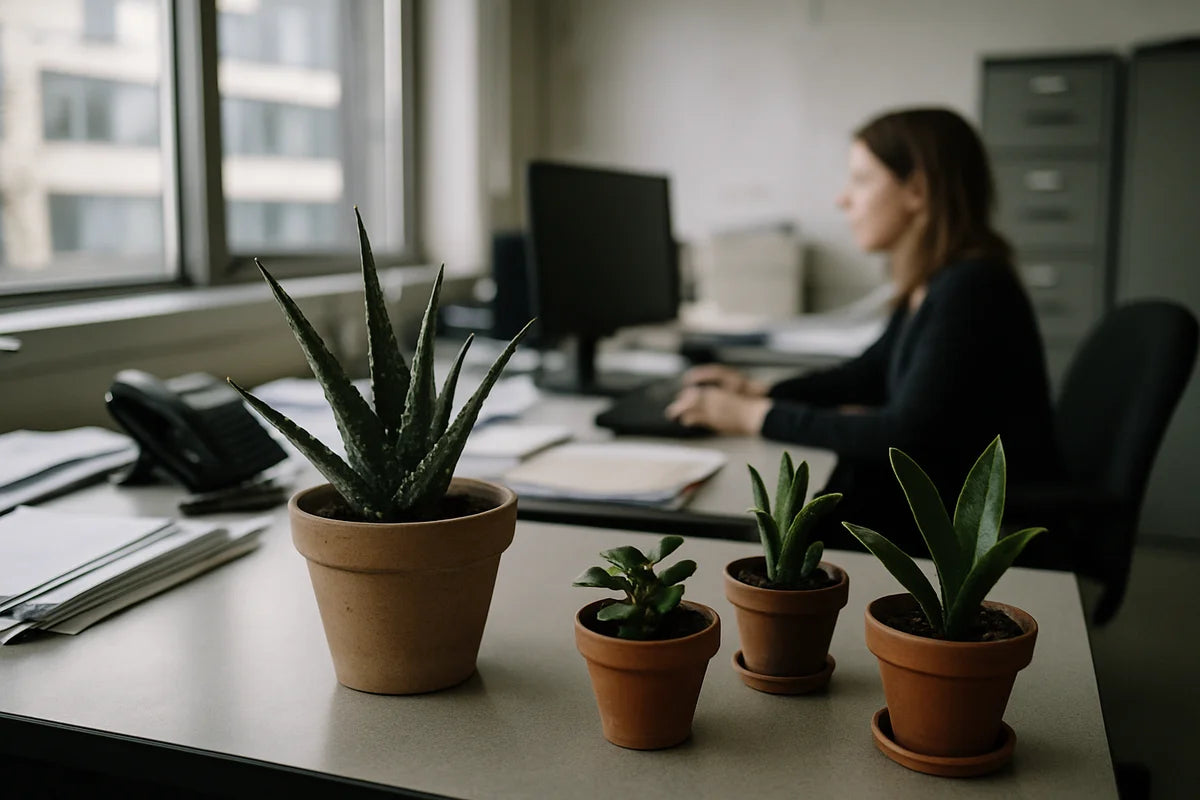 Low Maintenance Office Plants That Thrive While You Work - professional photograph