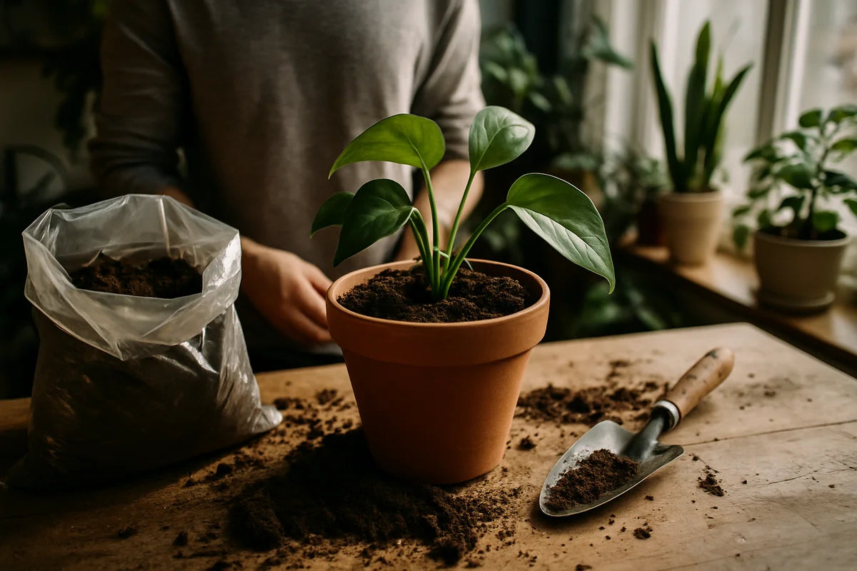 Best Soil for Indoor Plants: Stop Guessing and Start Mixing the Right Potting Soil - professional photograph