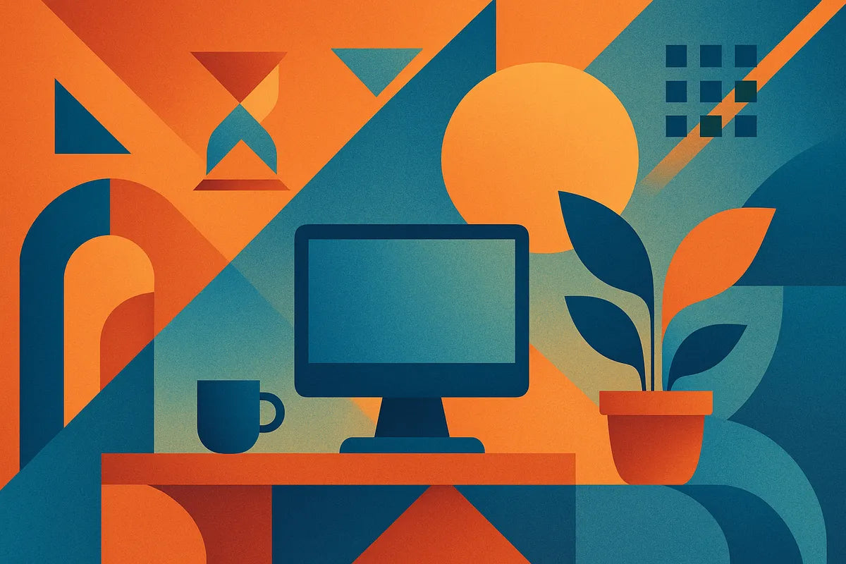 Creating a Productivity-Friendly Home Office: How to Build a Workspace That Helps You Focus and Thrive - illustration