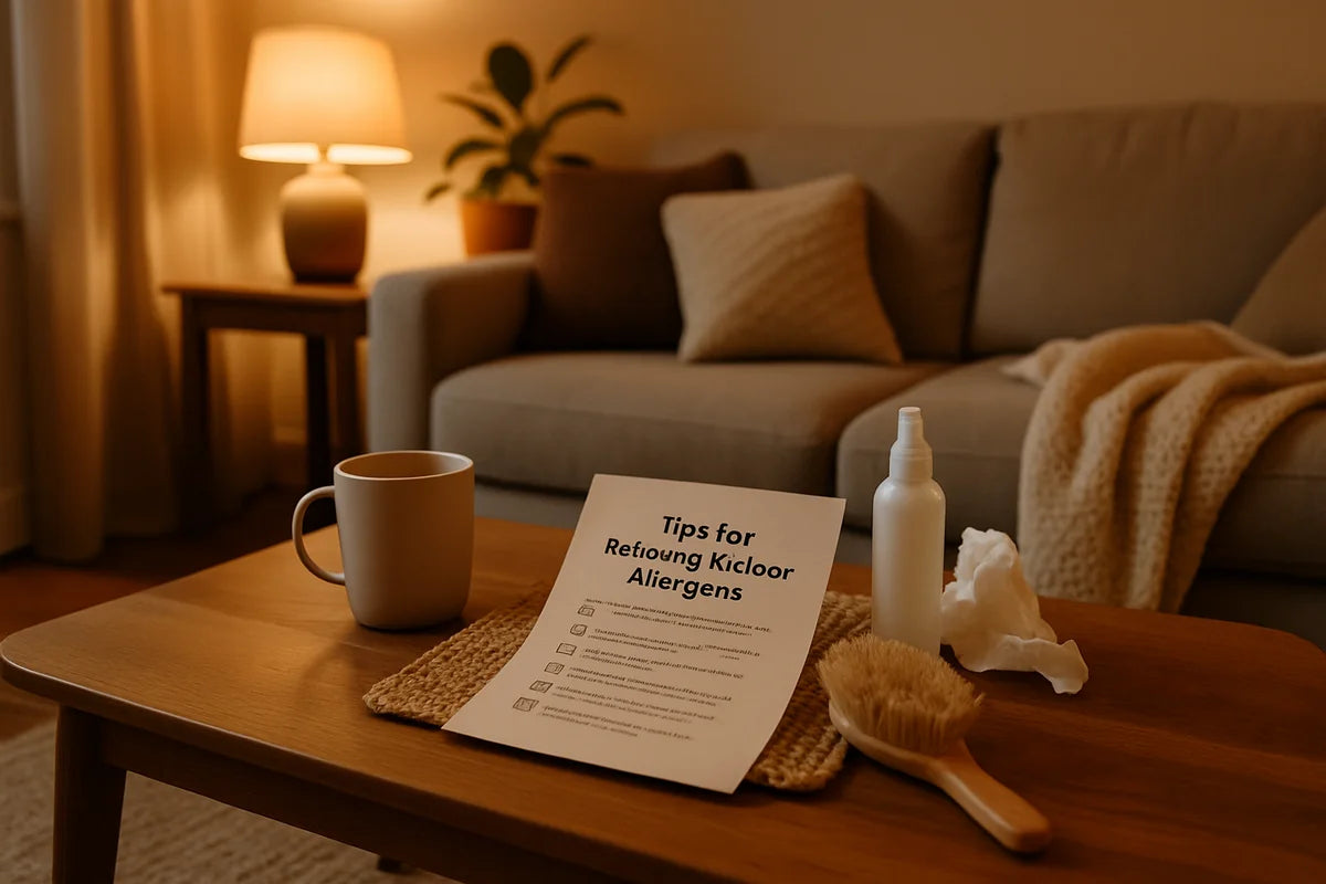 Tips for Reducing Indoor Allergens in the Family Home - professional photograph