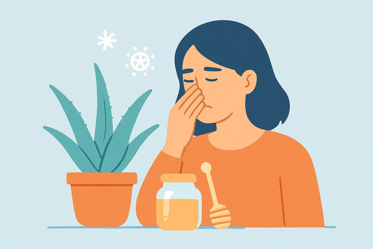 Natural Solutions for Allergies at Home: Effective, Drug-Free Relief - illustration