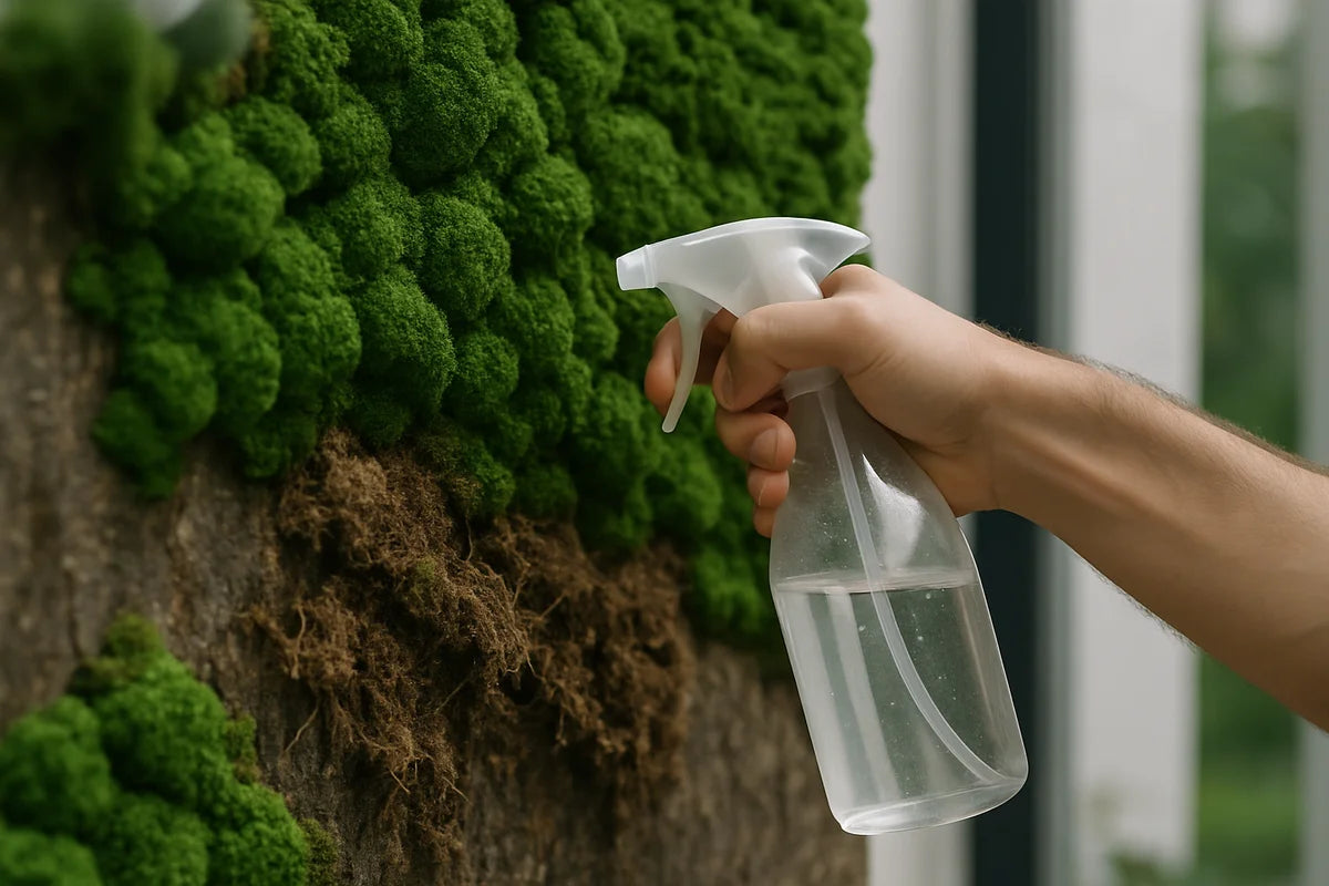 How to Revive a Dying Indoor Moss Wall Without Replacing the Whole Thing - professional photograph