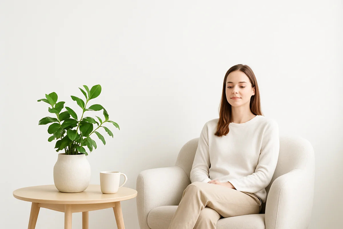 A Calming Indoor Space Pays You Back: Stress Less, Sleep Better, Live Easier - professional photograph