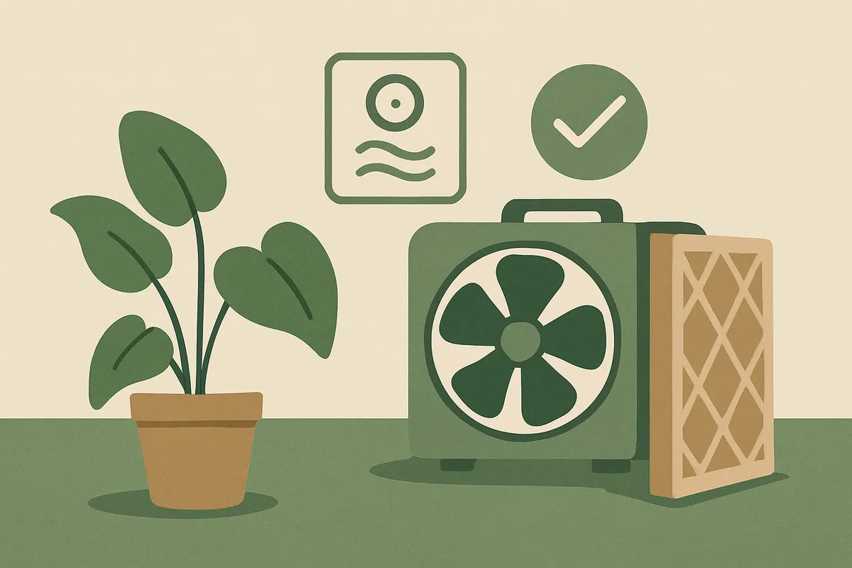 DIY Indoor Air Quality Solutions: Simple Ways to Breathe Cleaner at Home - illustration