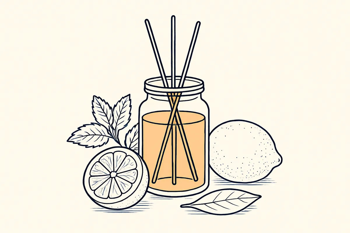 Natural Air Freshener DIY: Simple Ways to Make Your Home Smell Fresh - illustration