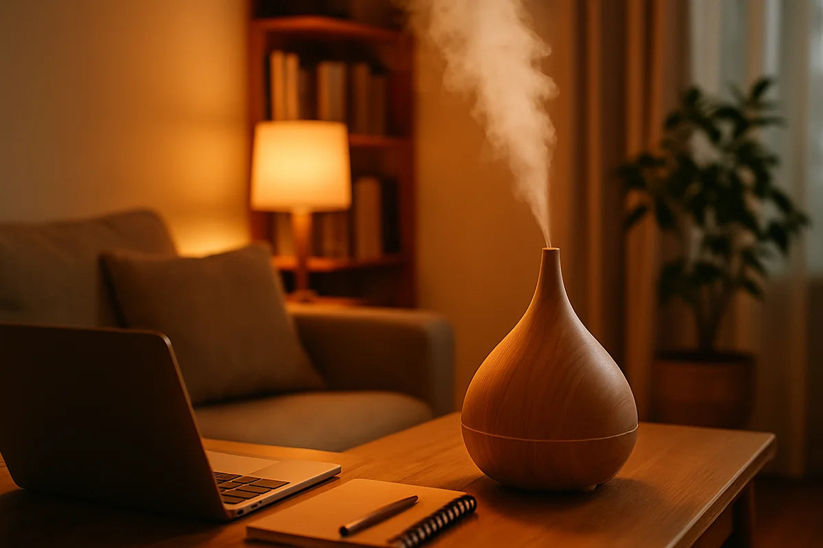 Natural Air Humidifiers That Make Your Home Office Feel Better Fast - professional photograph
