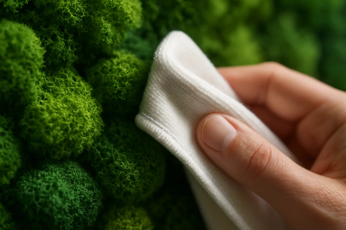 How to Maintain an Indoor Moss Wall Air Purifier (So It Stays Clean, Green, and Low Fuss) - professional photograph