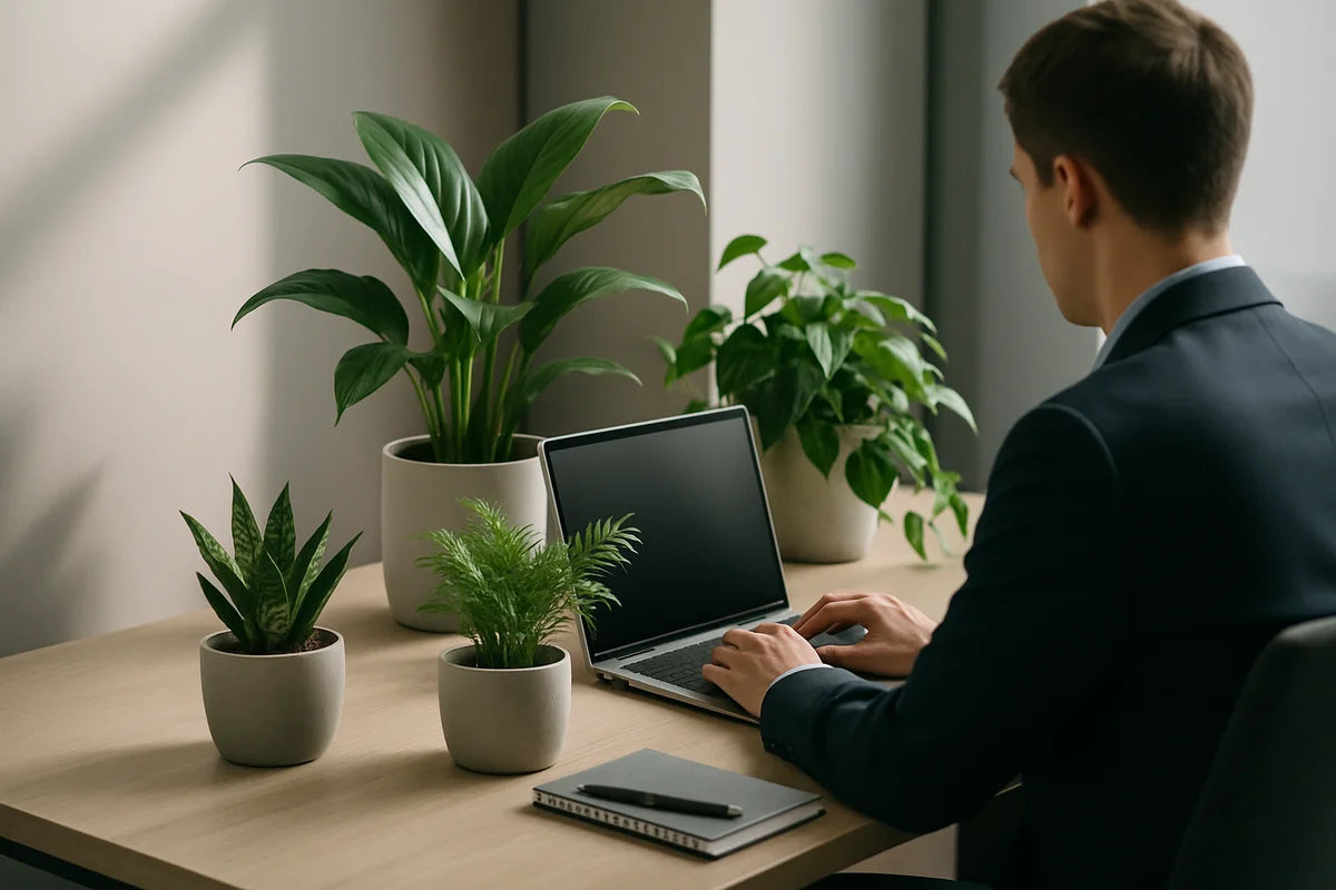 Best Plants for Reducing Stress at Work: A Practical Guide for Calmer Days - professional photograph