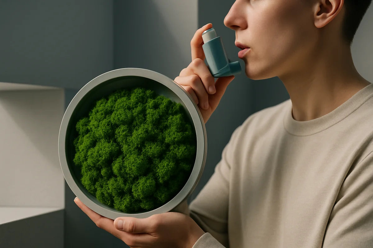 Is Moss Healthy to Breathe for Asthmatics or Can It Trigger Symptoms? - professional photograph