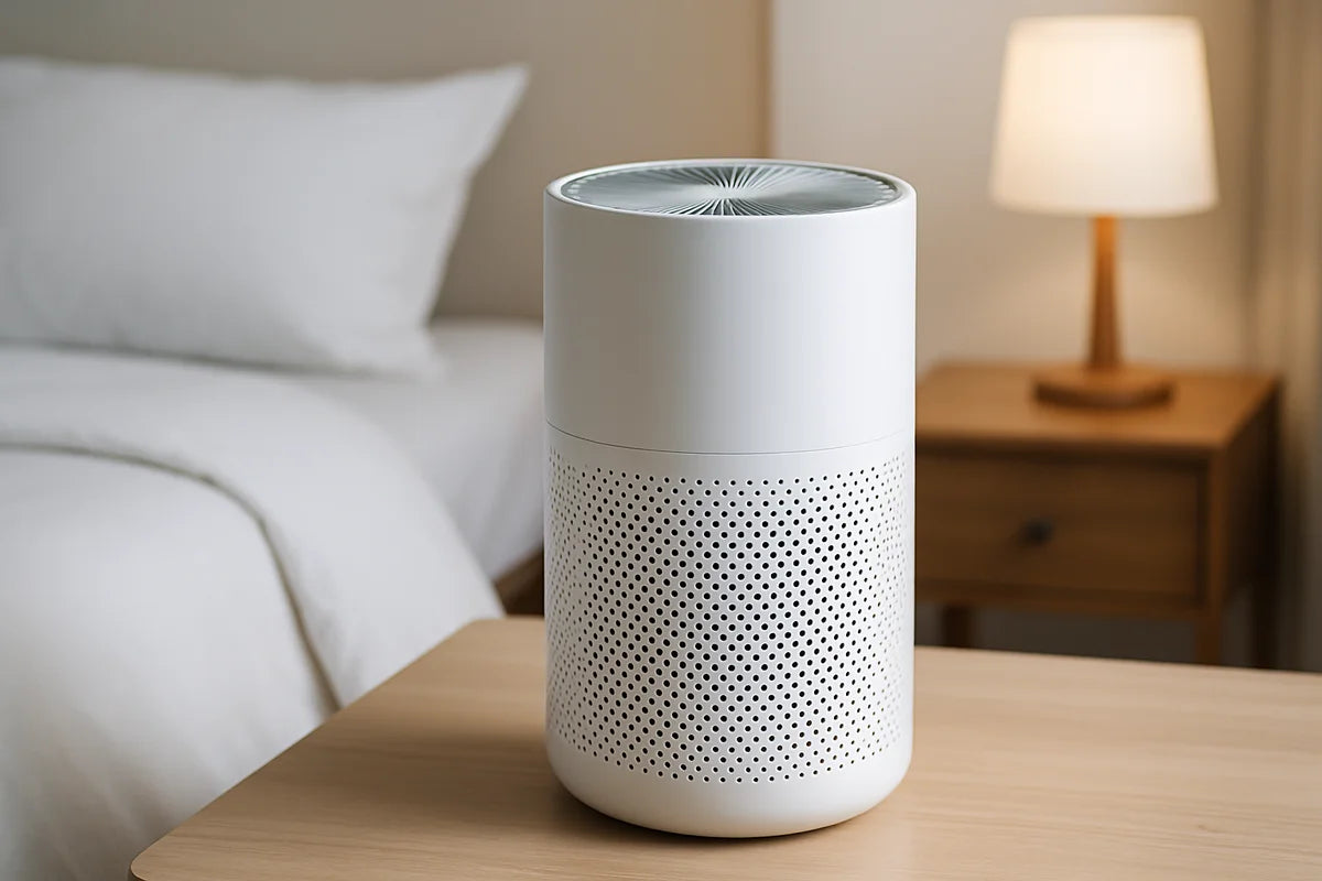 Set Up a Bedroom Air Purifier That Actually Helps Severe Allergies - professional photograph