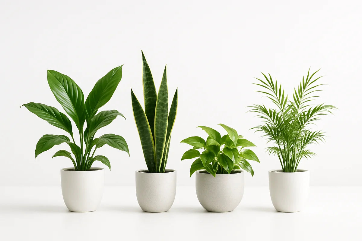 The Best Plants for Indoor Air Purification and How to Make Them Work - professional photograph