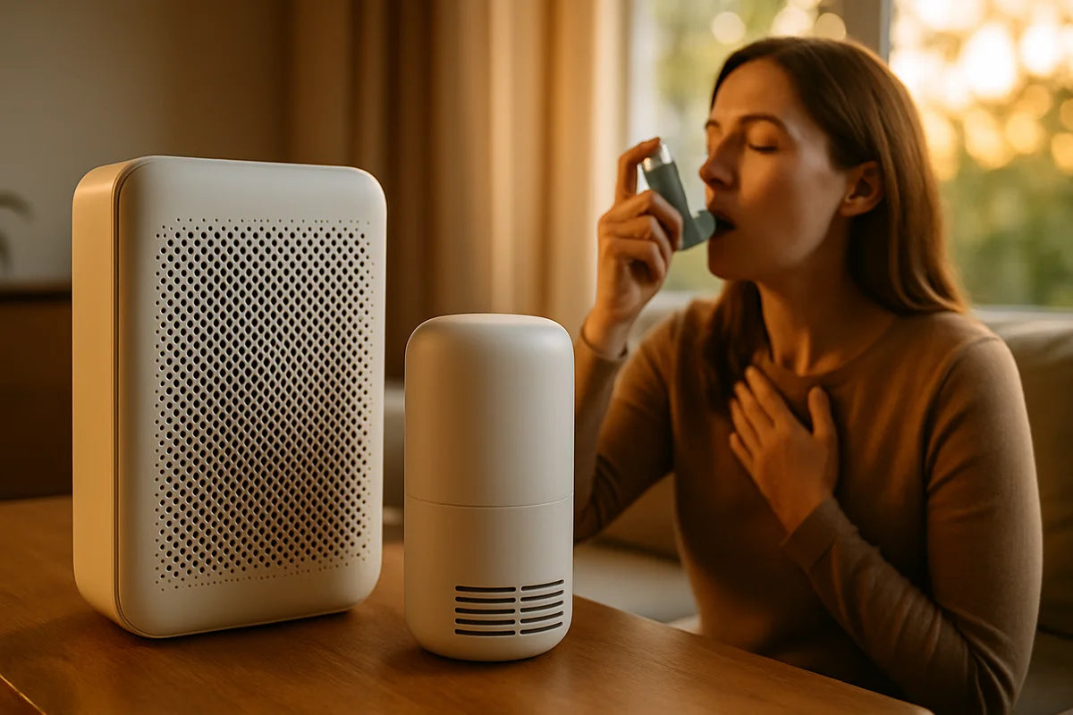 HEPA Air Purifier vs Ionizer for Asthma Which One Helps and Which One Hurts - professional photograph