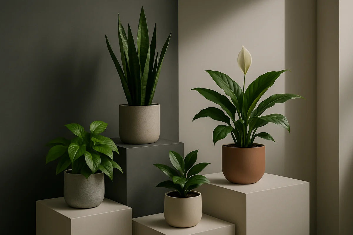 Best Indoor Plants for Low Light: Easy Greenery for Dim Rooms - professional photograph