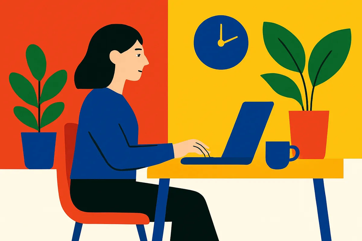 How to Create a Wellness-Oriented Workspace - illustration
