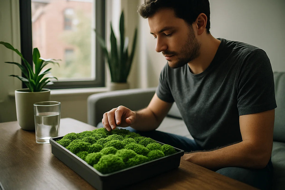 Indoor Moss for Air Purification Benefits: What It Can (and Can’t) Do for Your Home - professional photograph