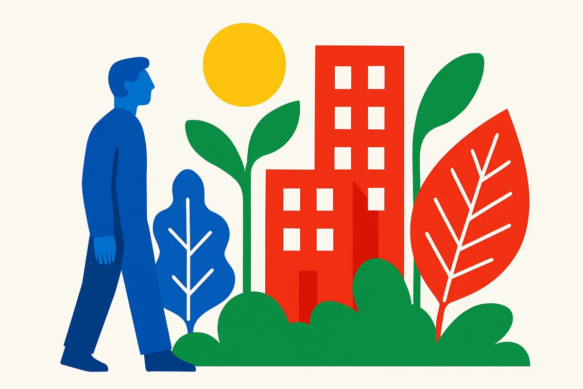 Biophilic Cities: Building Urban Spaces That Bring Nature Back - illustration