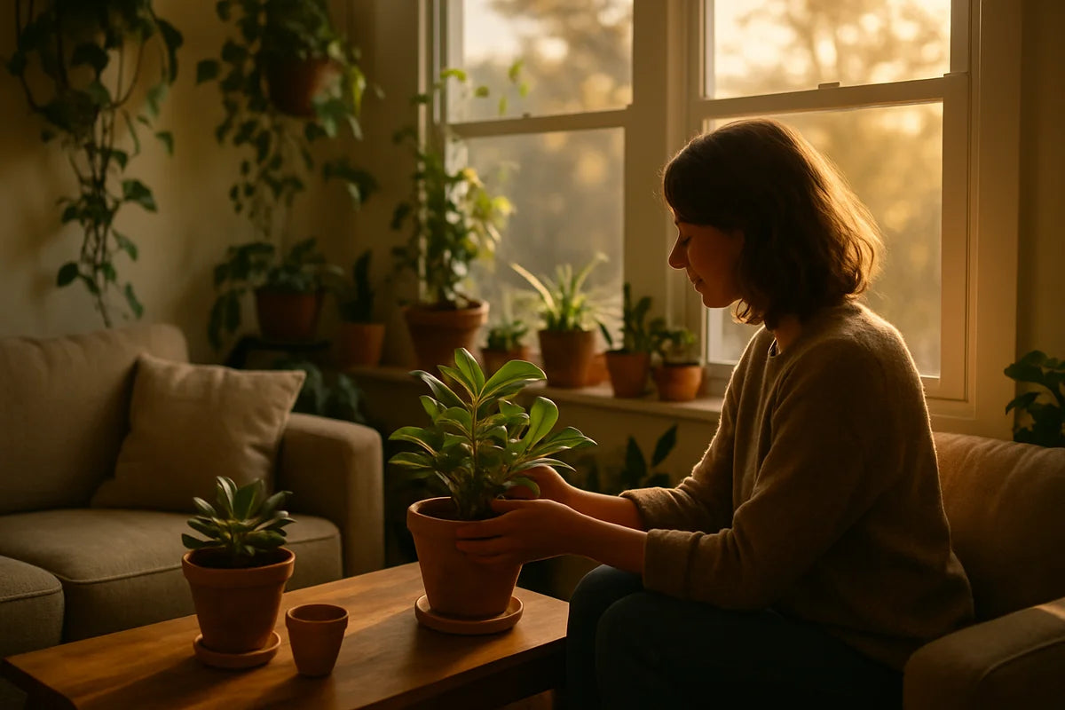 Mental health benefits of indoor gardening (and how to get them in a small space) - professional photograph