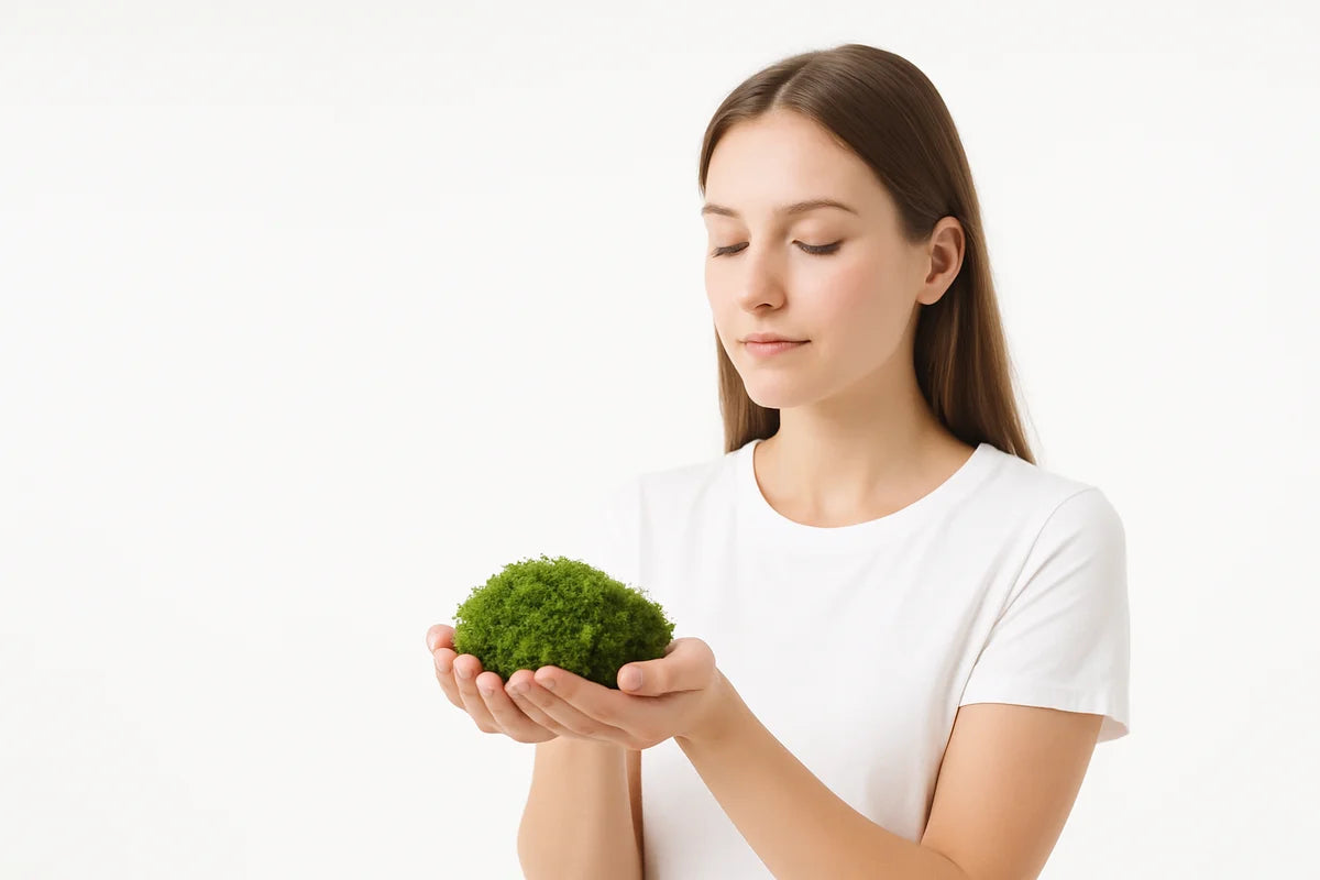 Moss Air Benefits: What a Patch of Green Can Do for Your Home and Your Head - professional photograph