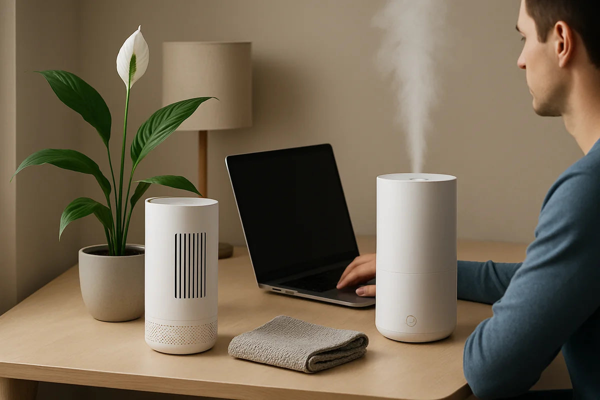 Breathe Easier at Your Desk with Simple Ways to Reduce Indoor Allergens - professional photograph