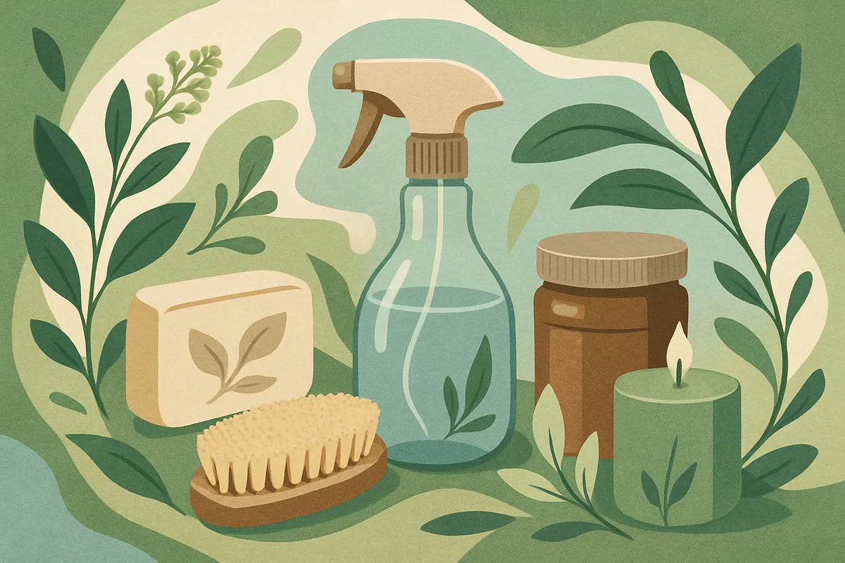 Sustainable Home Wellness Products: Simple Choices for a Healthier, Eco-Friendly Life - illustration