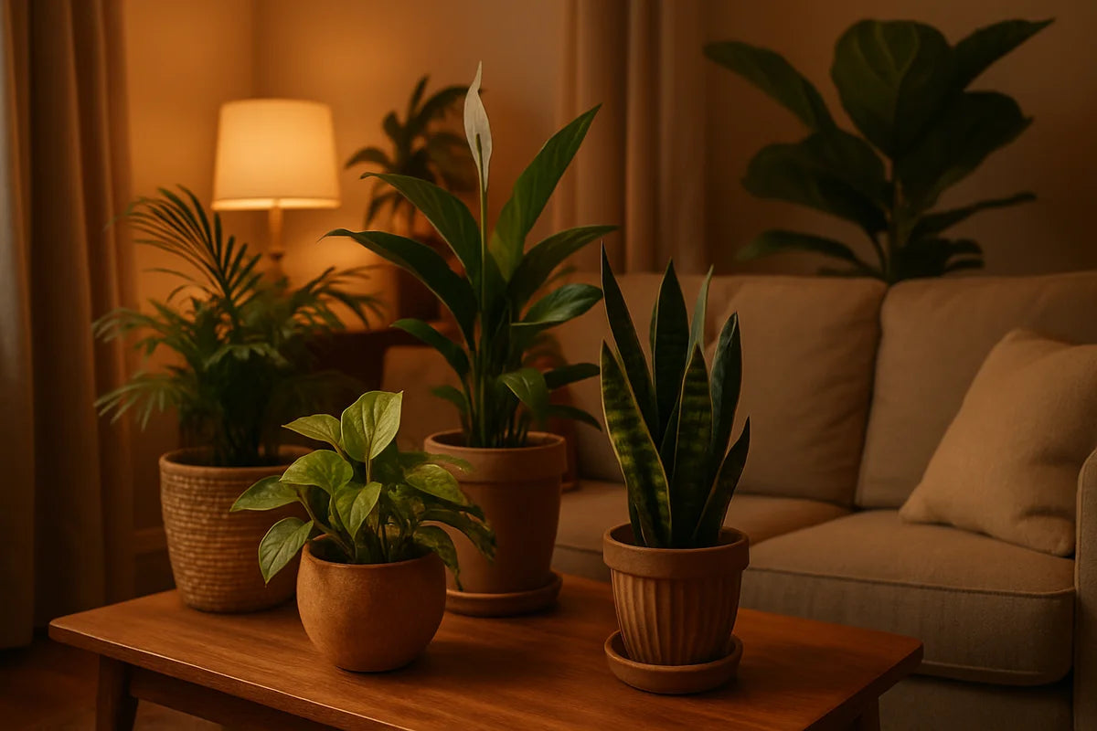 Best Indoor Plants for Air Quality Improvement (and How to Actually Get Results) - professional photograph