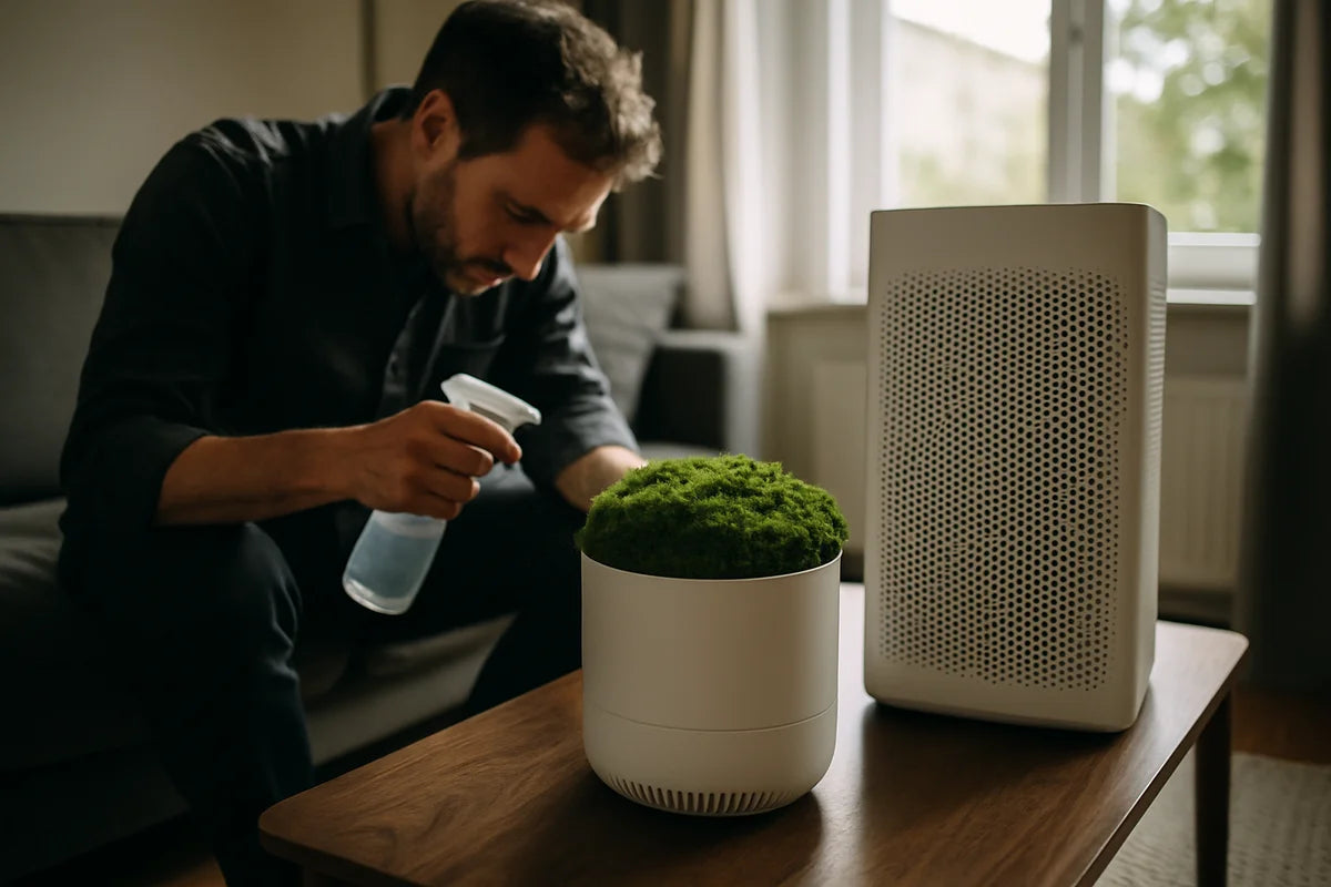 Moss Air Purifiers vs HEPA Filters Who Really Has More Maintenance - professional photograph