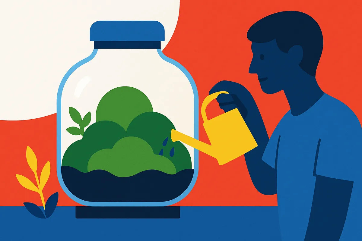 Moss Terrarium Care: A Complete Guide to Help Your Moss Thrive - illustration