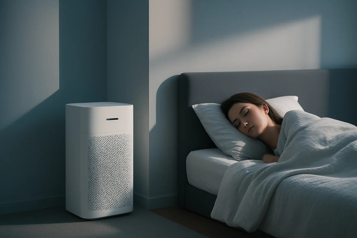 Breathe Better at Night and Sleep Deeper with Cleaner Indoor Air - professional photograph